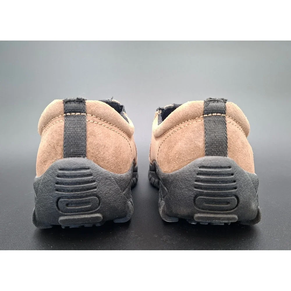 Northwest Territory Mens Size 7.5 Tan Suede Slip‎ On Loafers Rugged Work Shoes